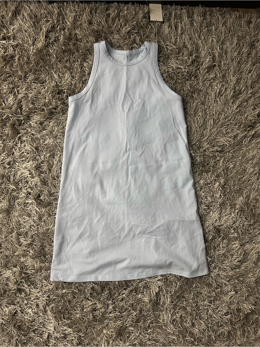 a new day Light Blue Tank Mini Dress